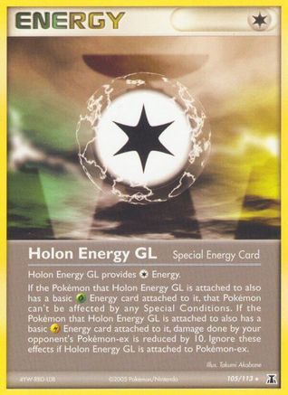 Holon Energy GL 105  Delta Species - Rare