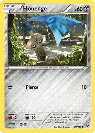 Honedge 083  XY Base Set - Common