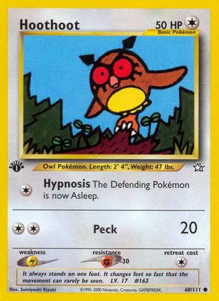Hoothoot 060/111  - Unlimited Neo Genesis - Common