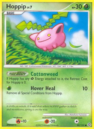 Hoppip 090  Secret Wonders - Common