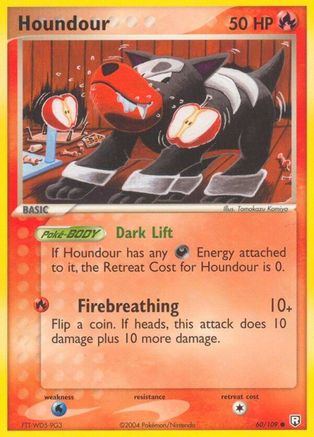 Houndour 060/109  Team Rocket Returns - Common