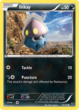 Inkay (75) 075  XY Base Set - Common