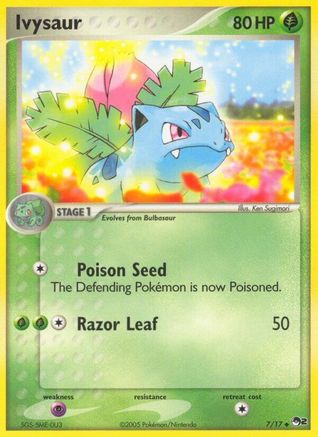 Ivysaur 007  POP Series 2 - Uncommon