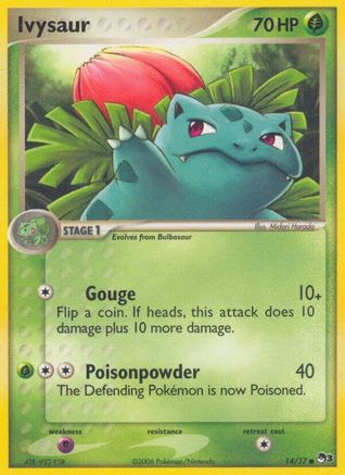 Ivysaur 014  POP Series 3 - Common