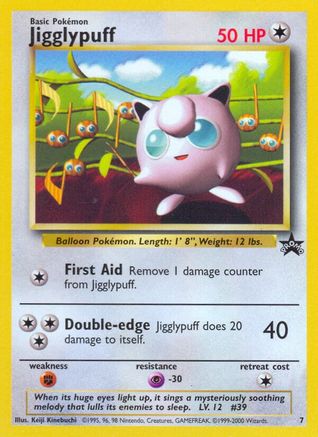 Jigglypuff 007/53  WoTC Promo - Promo