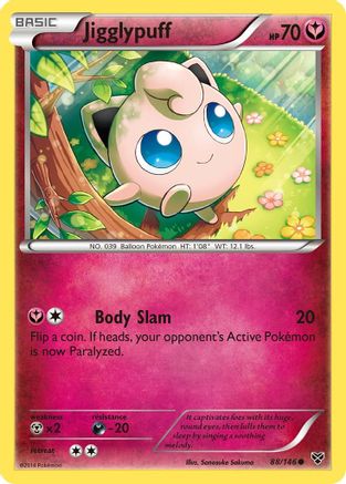 Jigglypuff (88) 088/146  XY Base Set - Common
