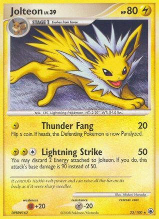 Jolteon 023/100  Majestic Dawn - Rare