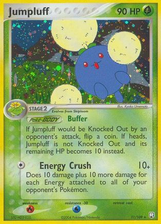 Jumpluff 011/109  - Holofoil Team Rocket Returns - Holo Rare