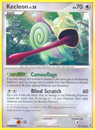 Kecleon 052  Secret Wonders - Uncommon