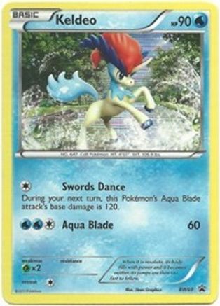 Keldeo BW60  - Holofoil Black and White Promos - Promo
