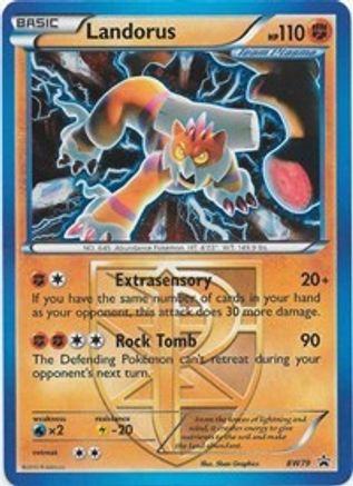 Landorus (Team Plasma) BW79  - Holofoil Black and White Promos - Promo
