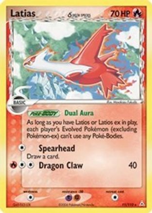 Latias 011/110  - Holofoil Holon Phantoms - Holo Rare