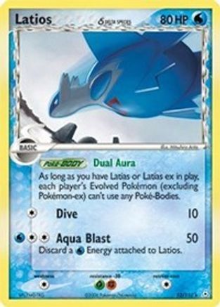 Latios 012/110  - Holofoil Holon Phantoms - Holo Rare