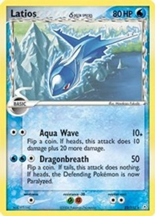 Latios (Delta Species) 022/110  - Reverse Holofoil Holon Phantoms - Rare