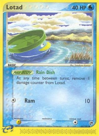 Lotad 066/100  - Reverse Holofoil Sandstorm - Common