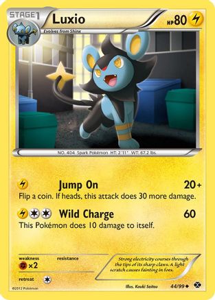 Luxio (44) 044  Next Destinies - Uncommon