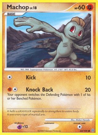 Machop 064/100  Stormfront - Common