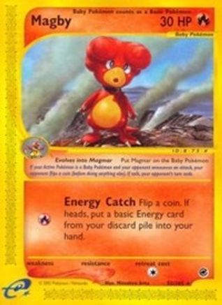 Magby (52) 052  - Reverse Holofoil Expedition - Rare