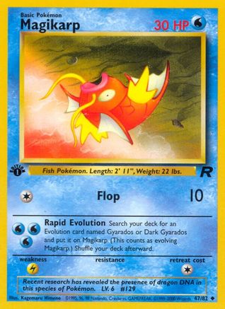 Magikarp 047/82  - Unlimited Team Rocket - Uncommon