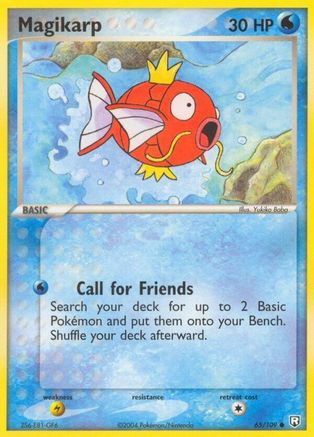 Magikarp 065/109  - Reverse Holofoil Team Rocket Returns - Common