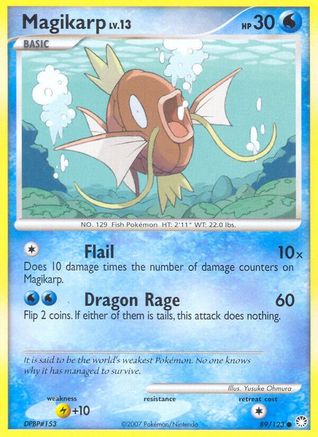 Magikarp 089/123  Mysterious Treasures - Common