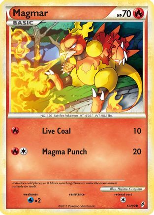 Magmar 062/95  Call of Legends - Common