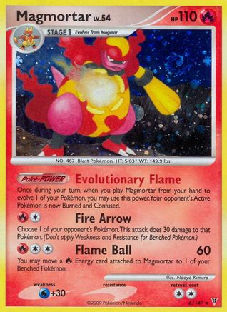 Magmortar 006  - Holofoil Supreme Victors - Holo Rare
