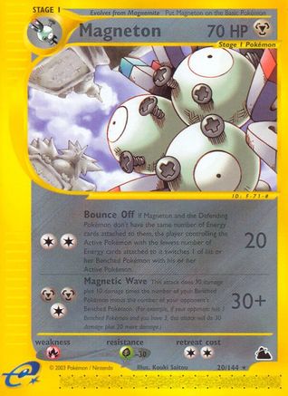 Magneton (20) 020  Skyridge - Rare