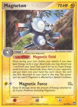 Magneton 016  Power Keepers - Rare