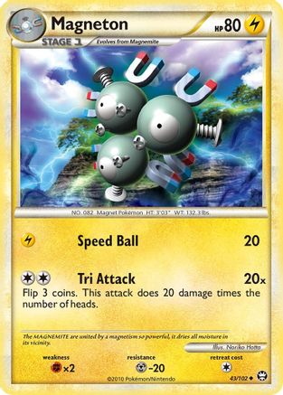 Magneton 043  Triumphant - Uncommon