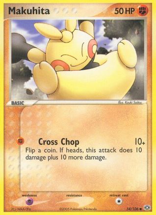 Makuhita 054  Emerald - Common