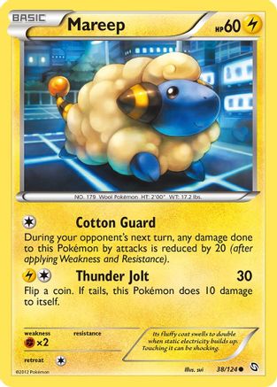 Mareep 038/124  Dragons Exalted - Common