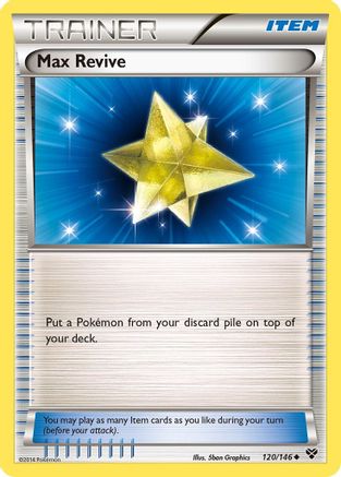 Max Revive 120/146  XY Base Set - Uncommon