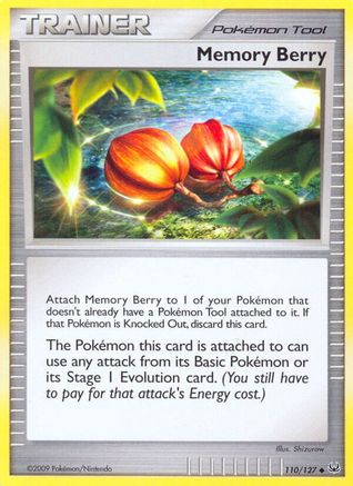 Memory Berry 110  - Reverse Holofoil Platinum - Uncommon