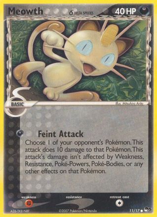 Meowth (Delta Species) 011  POP Series 5 - Common