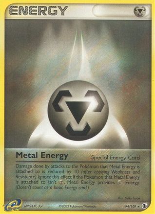 Metal Energy (Special) 094  - Reverse Holofoil Ruby and Sapphire - Rare