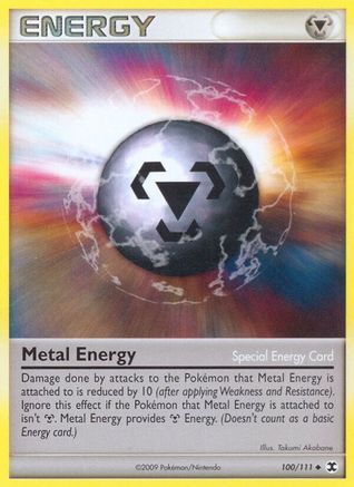 Metal Energy (Special) 100  - Reverse Holofoil Rising Rivals - Uncommon