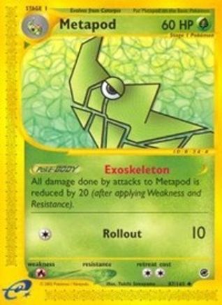 Metapod 087  Expedition - Uncommon