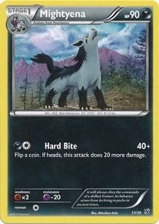Mightyena 017  Kalos Starter Set - Common