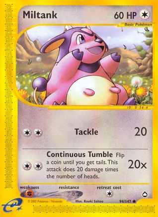 Miltank 094/147  Aquapolis - Common