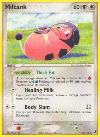 Miltank 042  Unseen Forces - Uncommon
