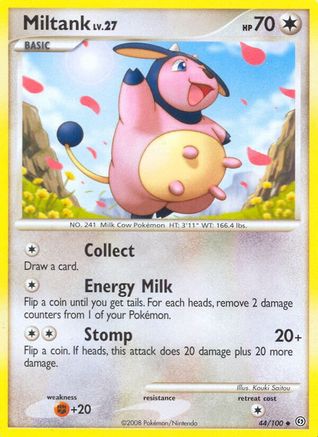 Miltank 044  - Reverse Holofoil Stormfront - Uncommon