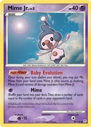 Mime Jr. 090/130  Diamond and Pearl - Common
