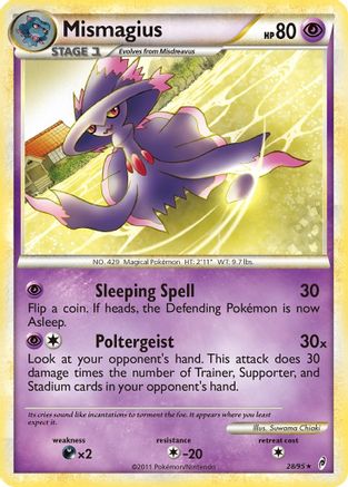 Mismagius 028  Call of Legends - Rare