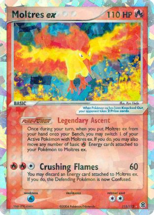 Moltres ex 115  FireRed & LeafGreen - Secret Rare