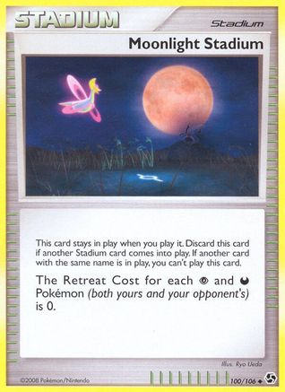 Moonlight Stadium 100/106  - Reverse Holofoil Great Encounters - Uncommon