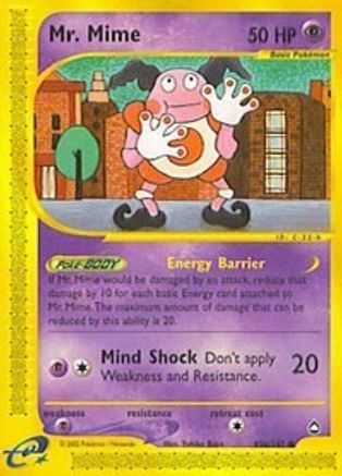 Mr. Mime (95b) 95b/147  Aquapolis - Common