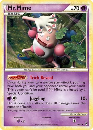 Mr. Mime 029  Call of Legends - Rare