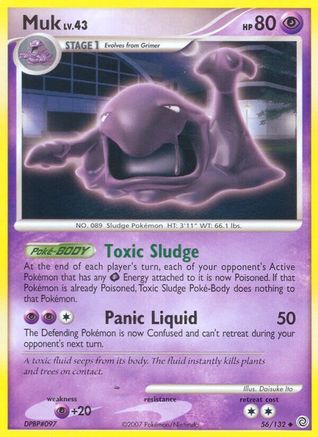 Muk 056  - Reverse Holofoil Secret Wonders - Uncommon
