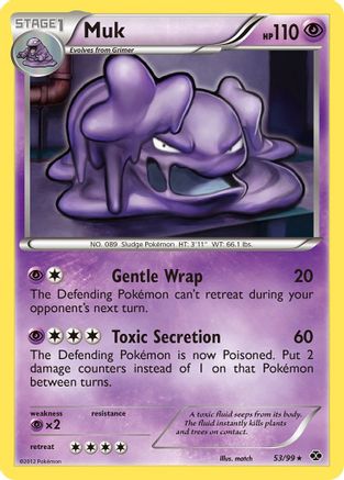 Muk 053  - Reverse Holofoil Next Destinies - Rare